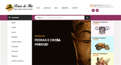 Desktop Screenshot of bruxadailha.com.br